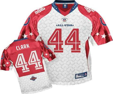 indianapolis colts dallas clark 2010 pro bowl afc jersey