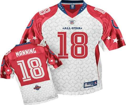 indianapolis colts peyton manning 2010 pro bowl afc jersey