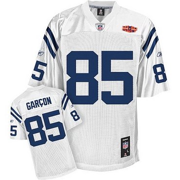 indianapolis colts pierre garcon super bowl xliv white jersey