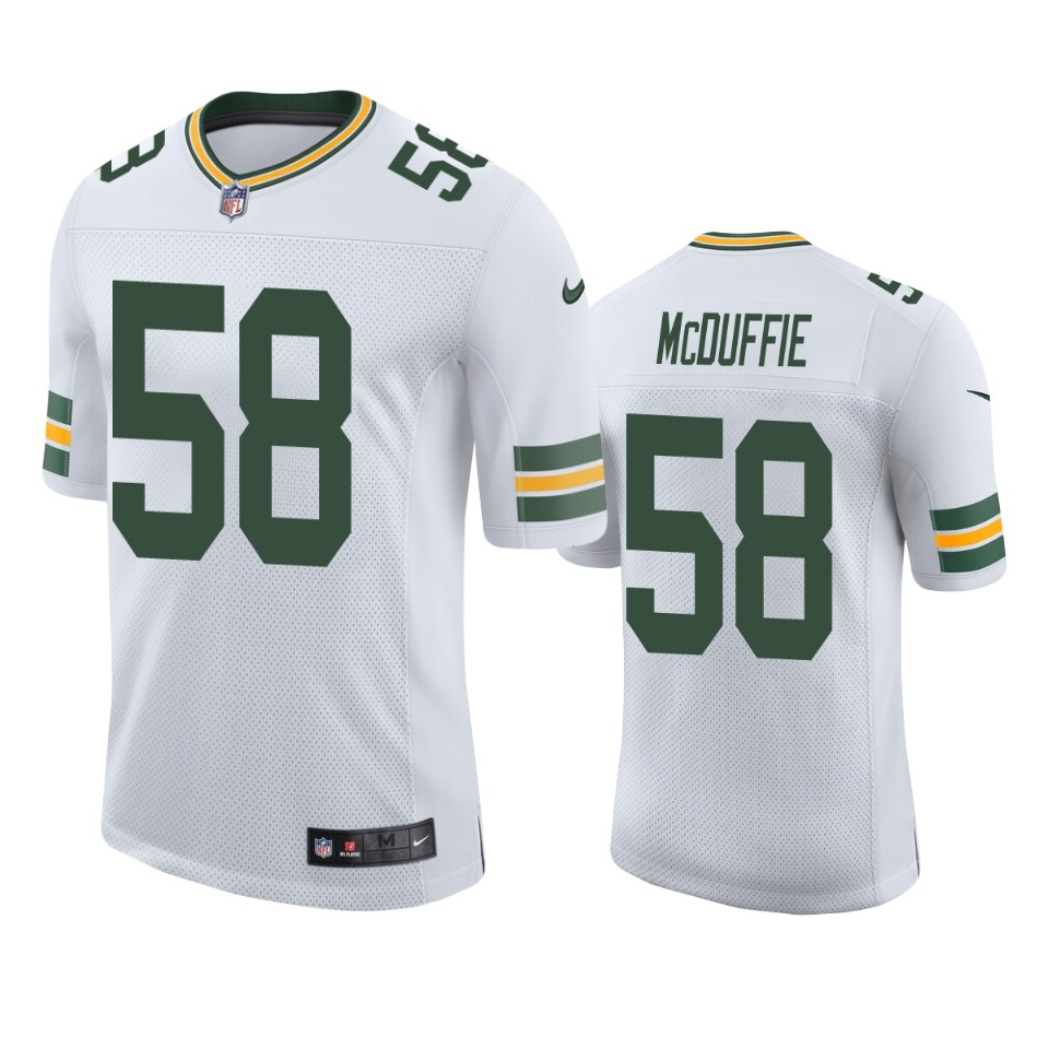 isaiah mcduffie packers white vapor jersey
