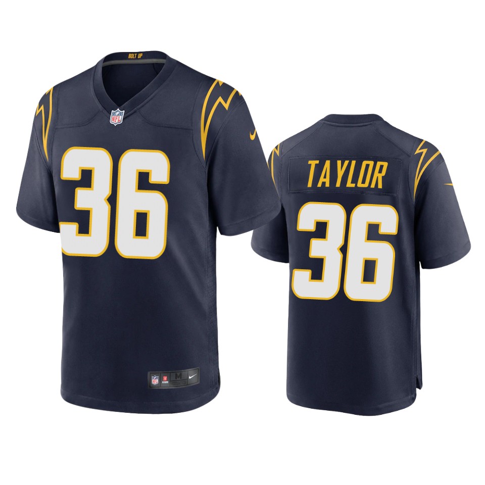 ja'sir taylor chargers navy alternate game jersey