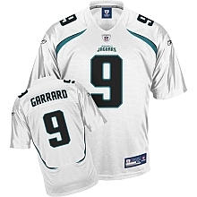 jacksonville jaguars 9 david garrard white jersey