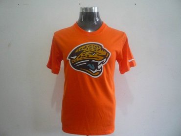 jacksonville jaguars sideline legend authentic logo dri-fit t-shirt -orange