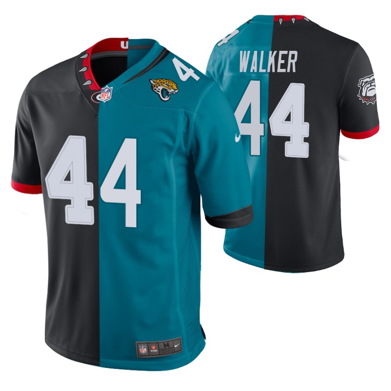 jaguars-2022-nfl-draft-travon-walker-split-game-jersey-teal-black-men