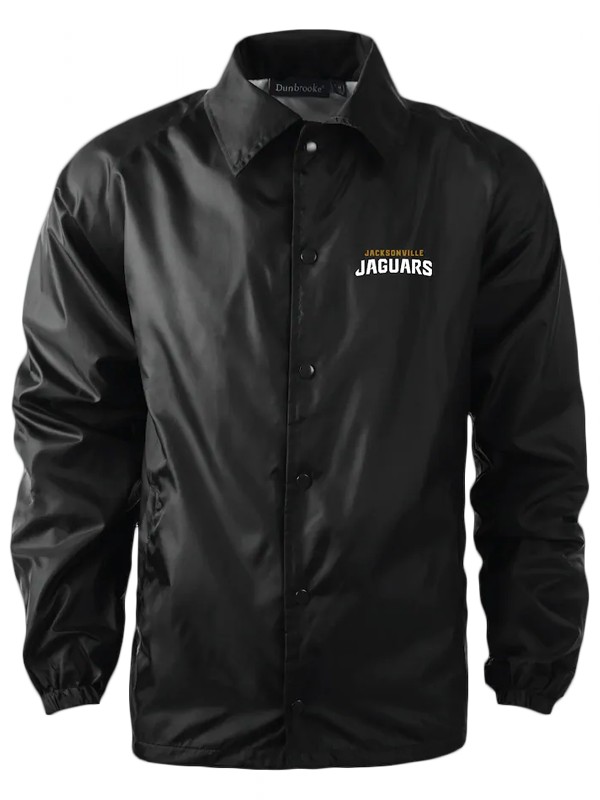 jaguars black classic coaches raglan jacket