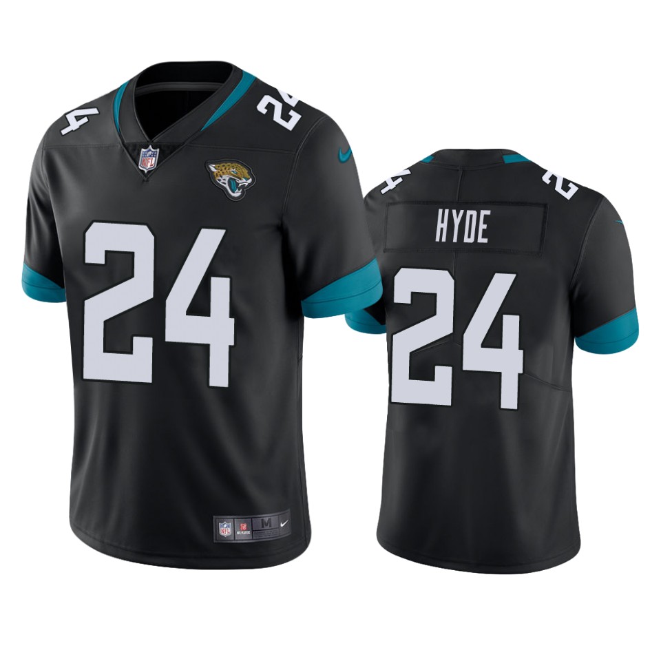 jaguars carlos hyde black vapor jersey 0a