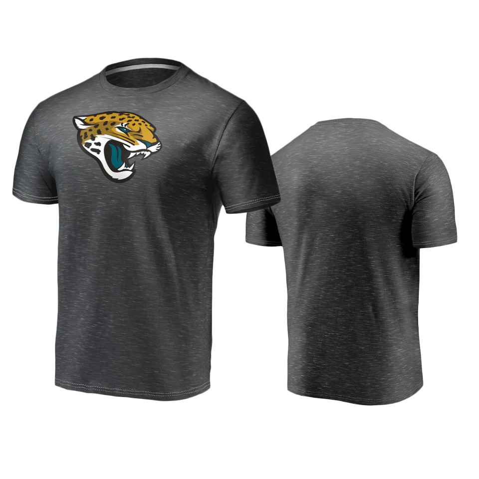 jaguars charcoal space dye primary logo t shirt