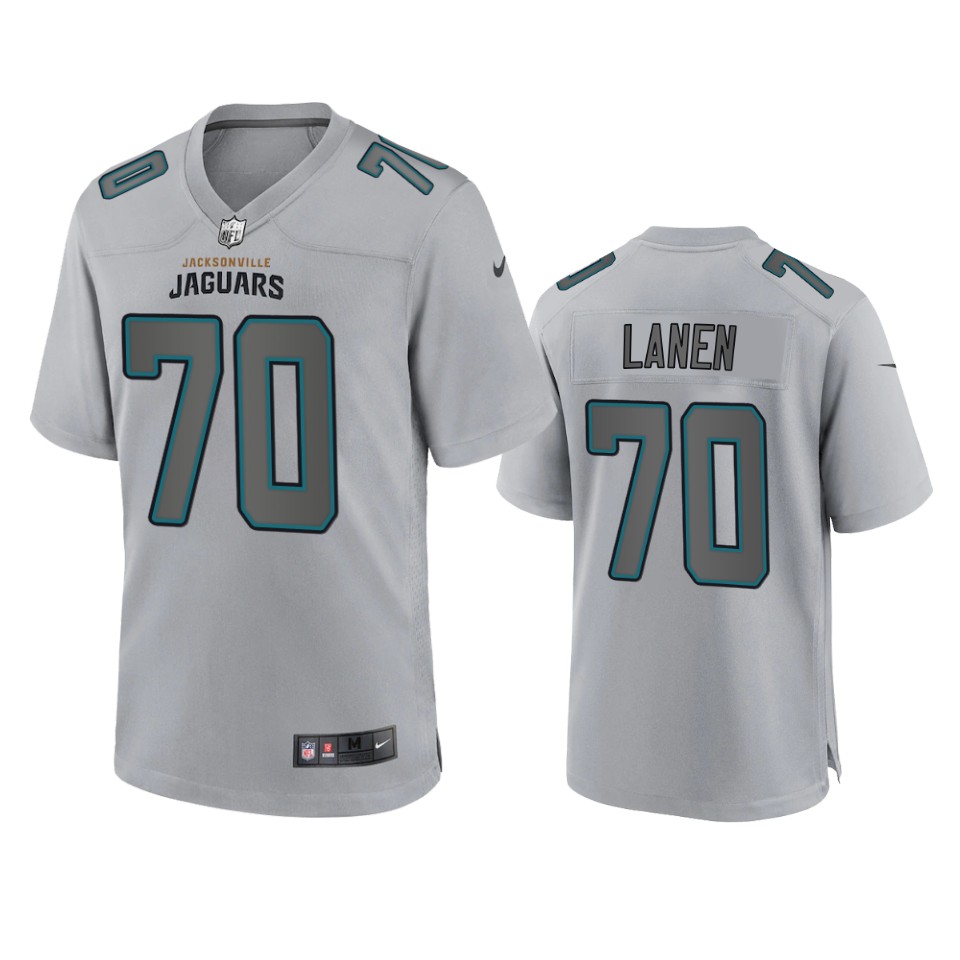 jaguars cole van lanen atmosphere fashion game gray jersey