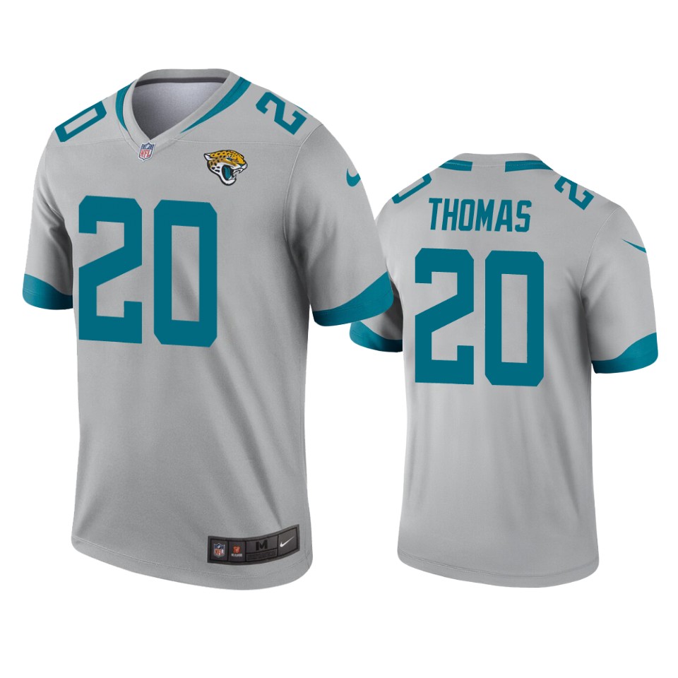 jaguars daniel thomas silver inverted legend jersey