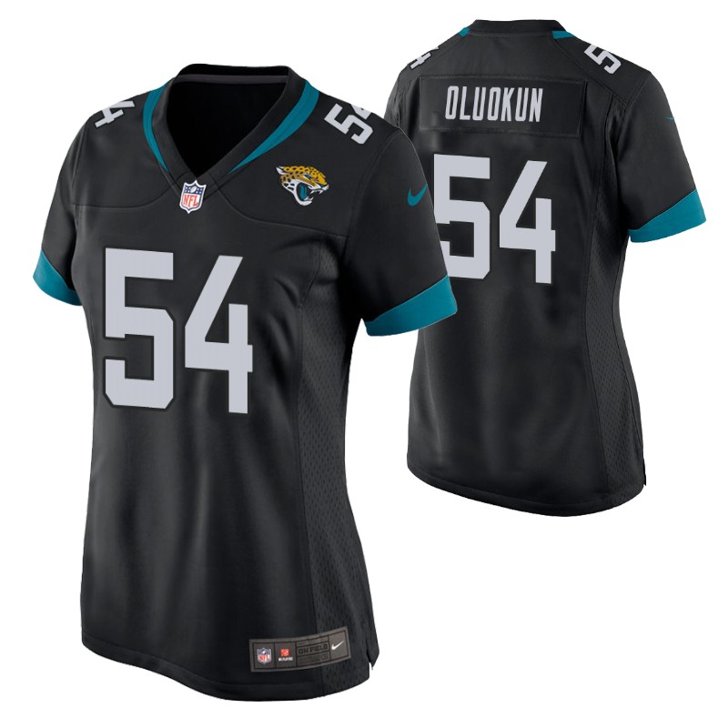 jaguars-foyesade-oluokun-game-women's-jersey-black