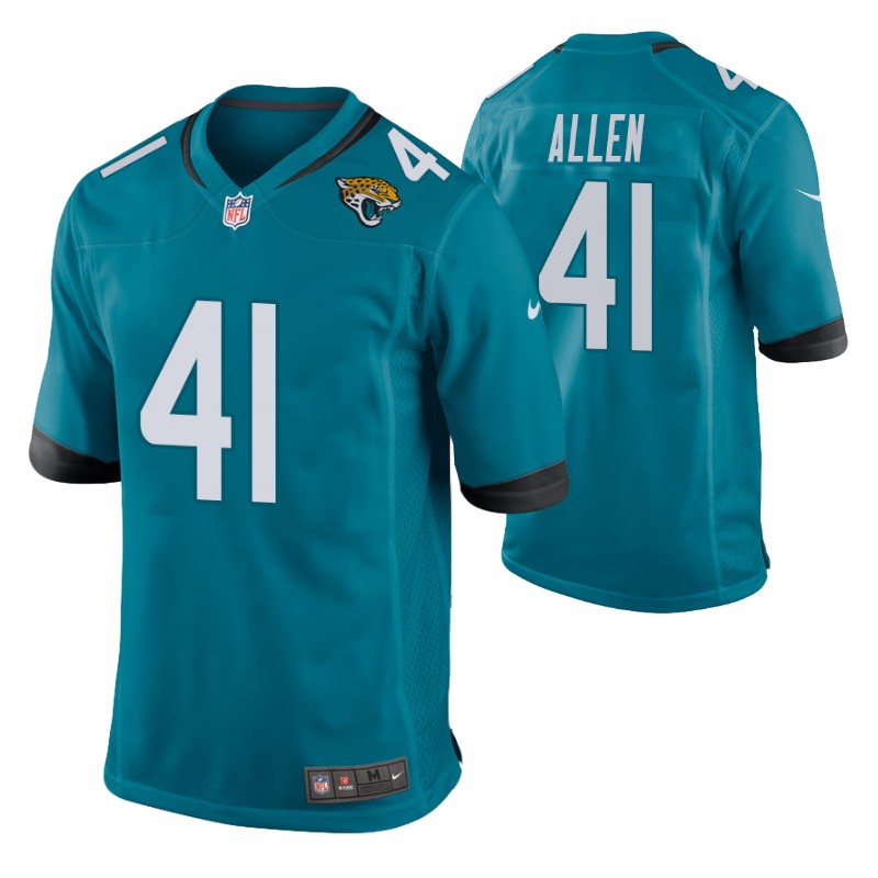jaguars-josh-allen-game-jersey-teal