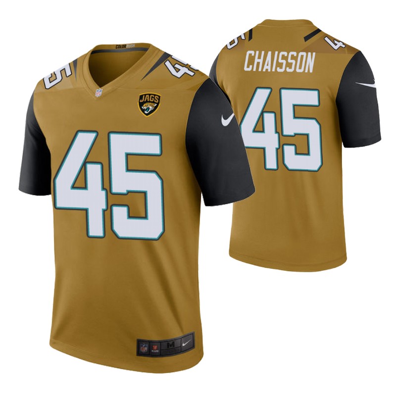 jaguars-k'lavon-chaisson-jersey-color-rush-legend-men's