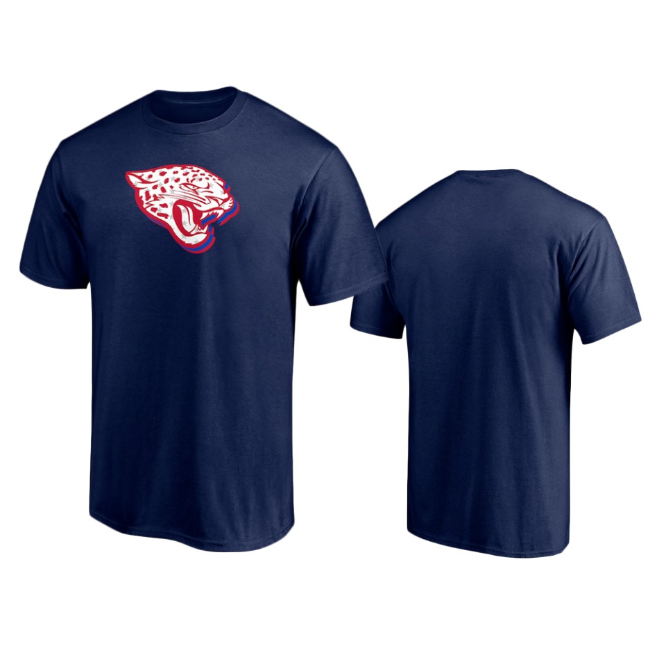 jaguars navy red white and team t shirt