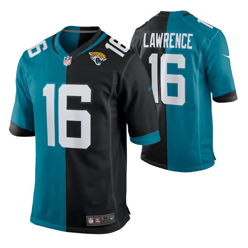 jaguars-trevor-lawrence-2021-nfl-draft-jersey-teal-black-split