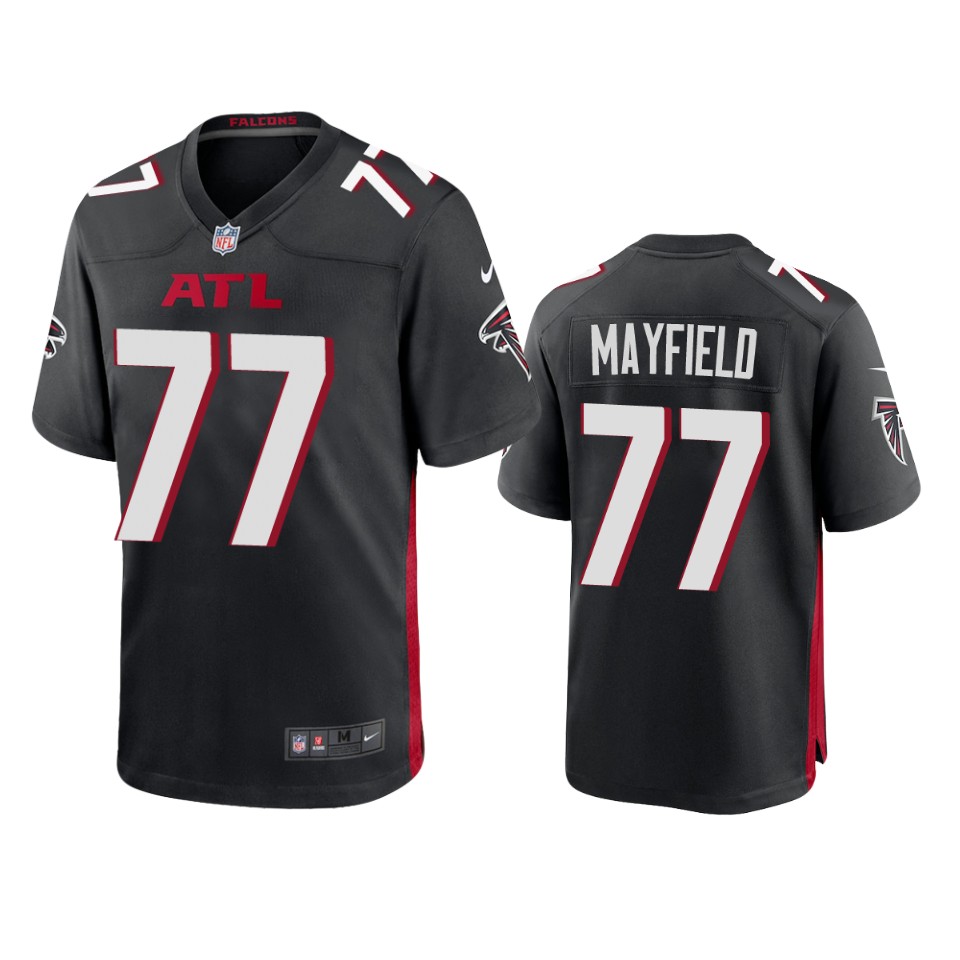 jalen-mayfield-falcons-black-game-jersey