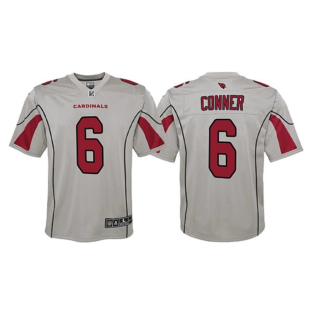 james-conner-inverted-game-youth-silver-jersey-middle