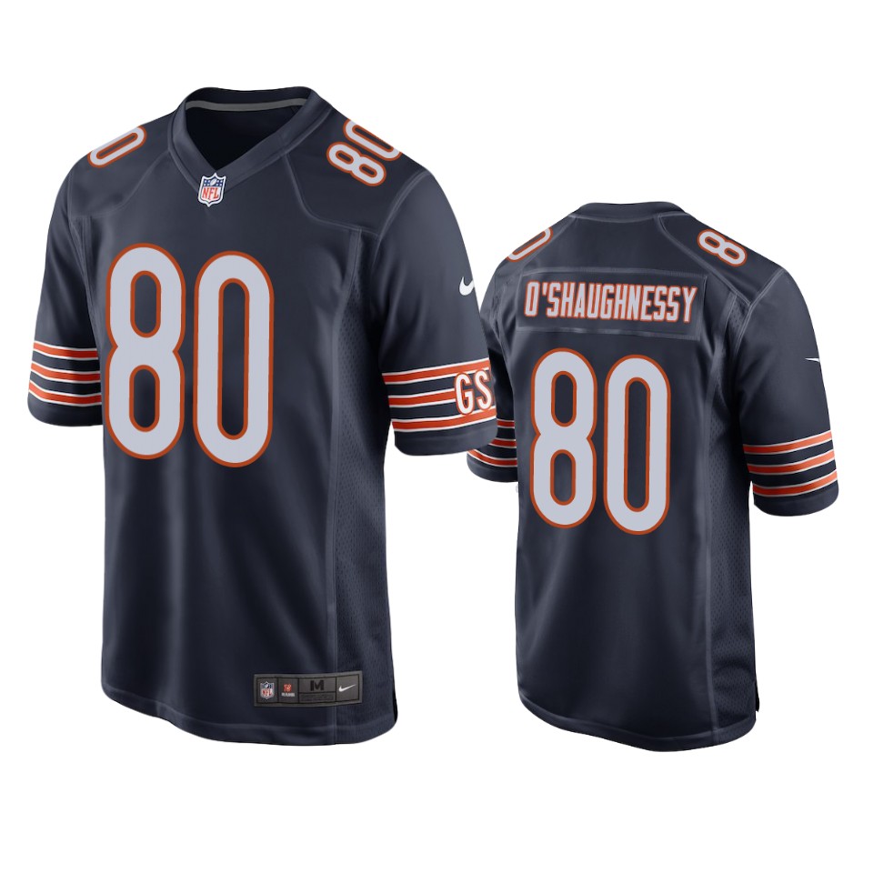 james o'shaughnessy bears navy game jersey