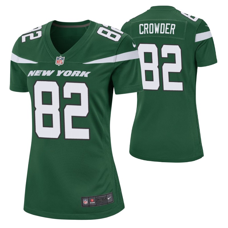 jamison-crowder-game-green-women's-jersey
