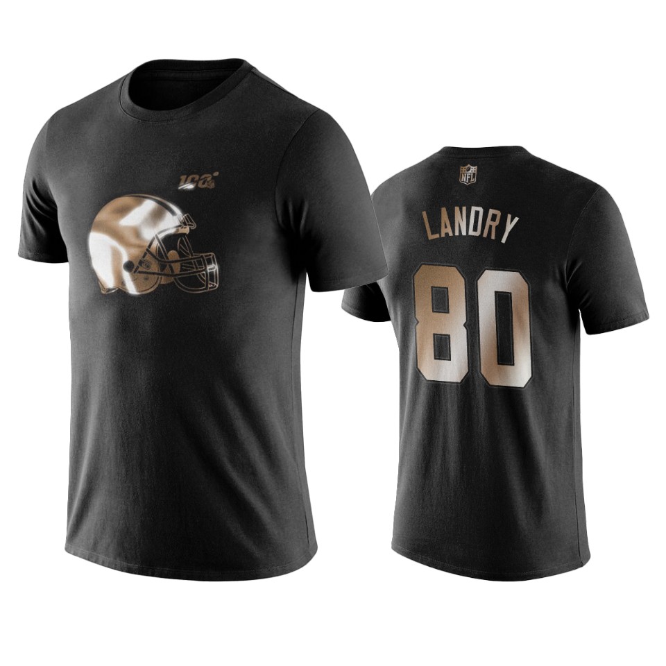 jarvis landry browns black golden 100th season t shirt