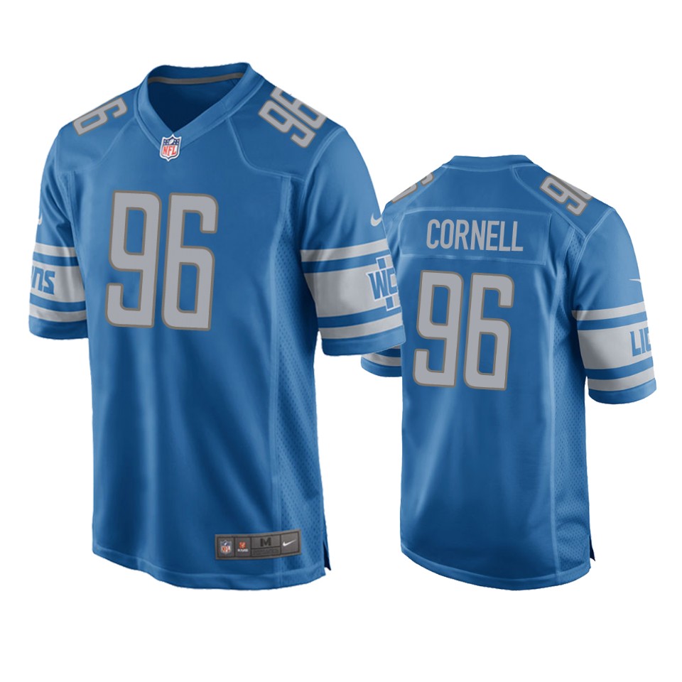jashon cornell lions blue game jersey