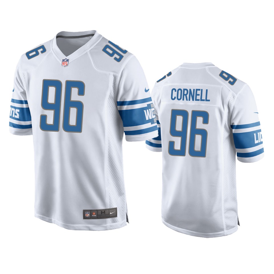jashon cornell lions white game jersey