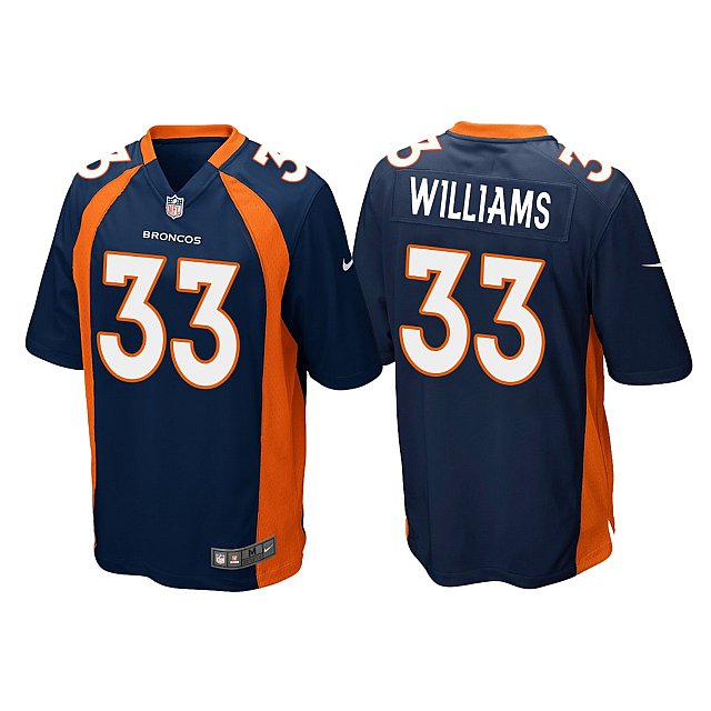 javonte-williams-broncos-2021-nfl-draft-navy-game-jersey-middle