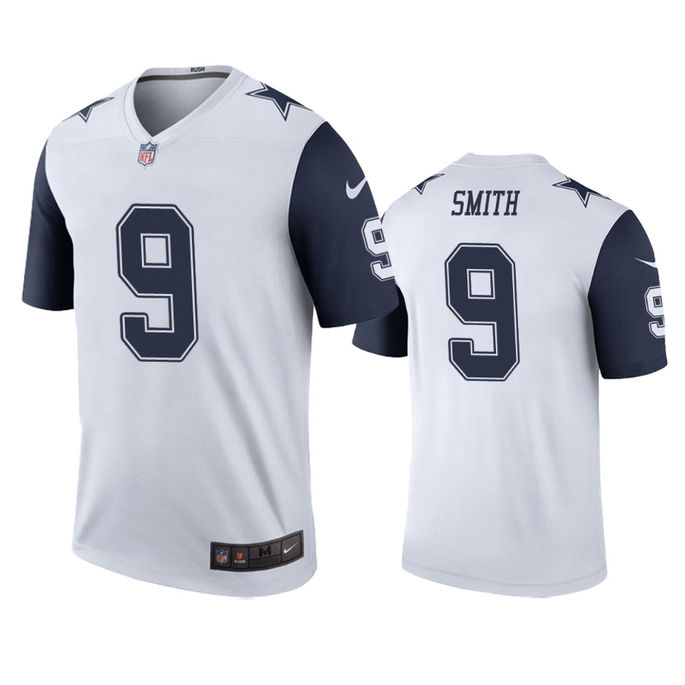 jaylon smith color rush legend cowboys white jersey