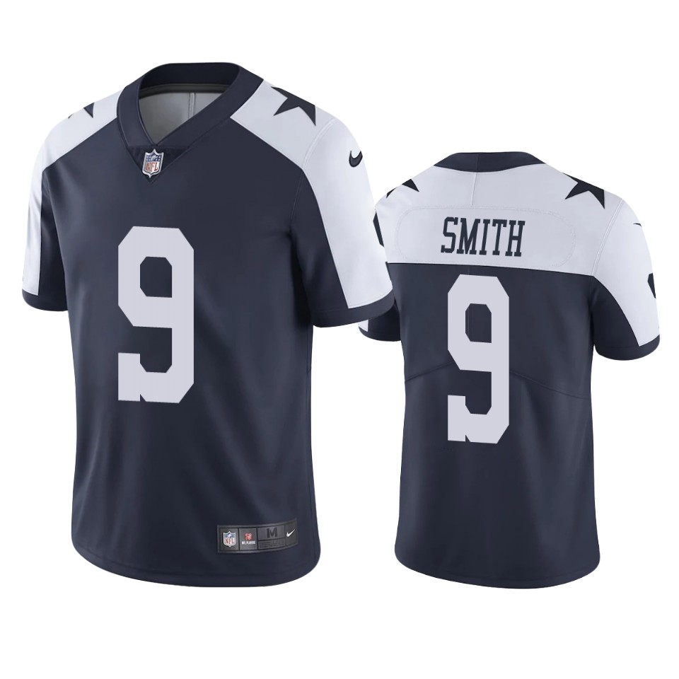 jaylon smith cowboys navy vapor jersey 0a