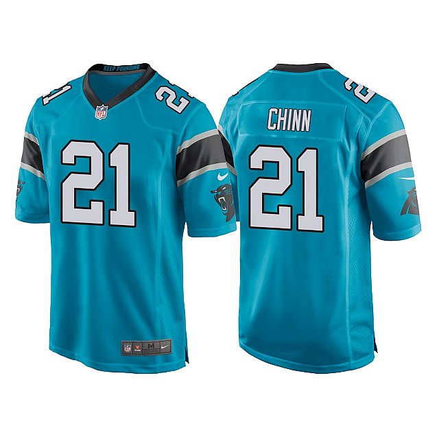 jeremy-chinn-blue-panthers-2020-nfl-draft-game-jersey-middle