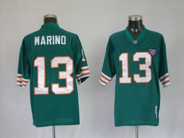 jerseys miami dolphins 13 dan marino green throwback jerseys