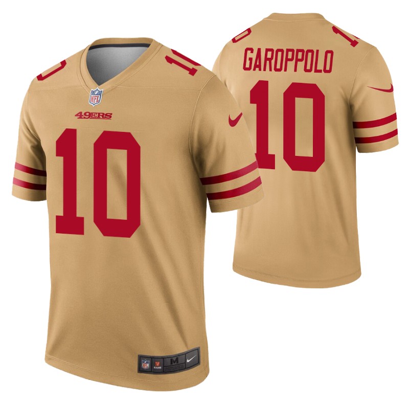 jimmy garoppolo inverted legend jersey