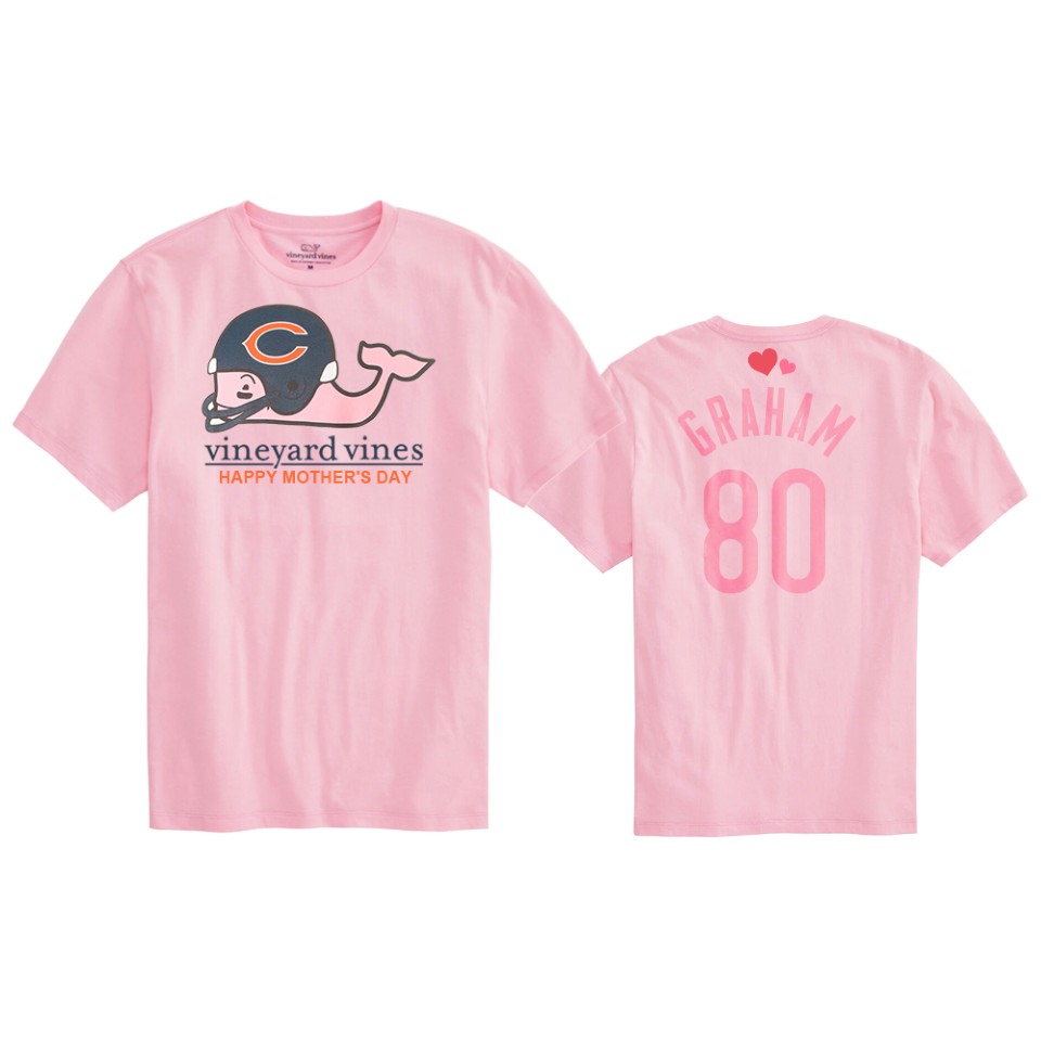 jimmy graham bears pink mother's day t shirt