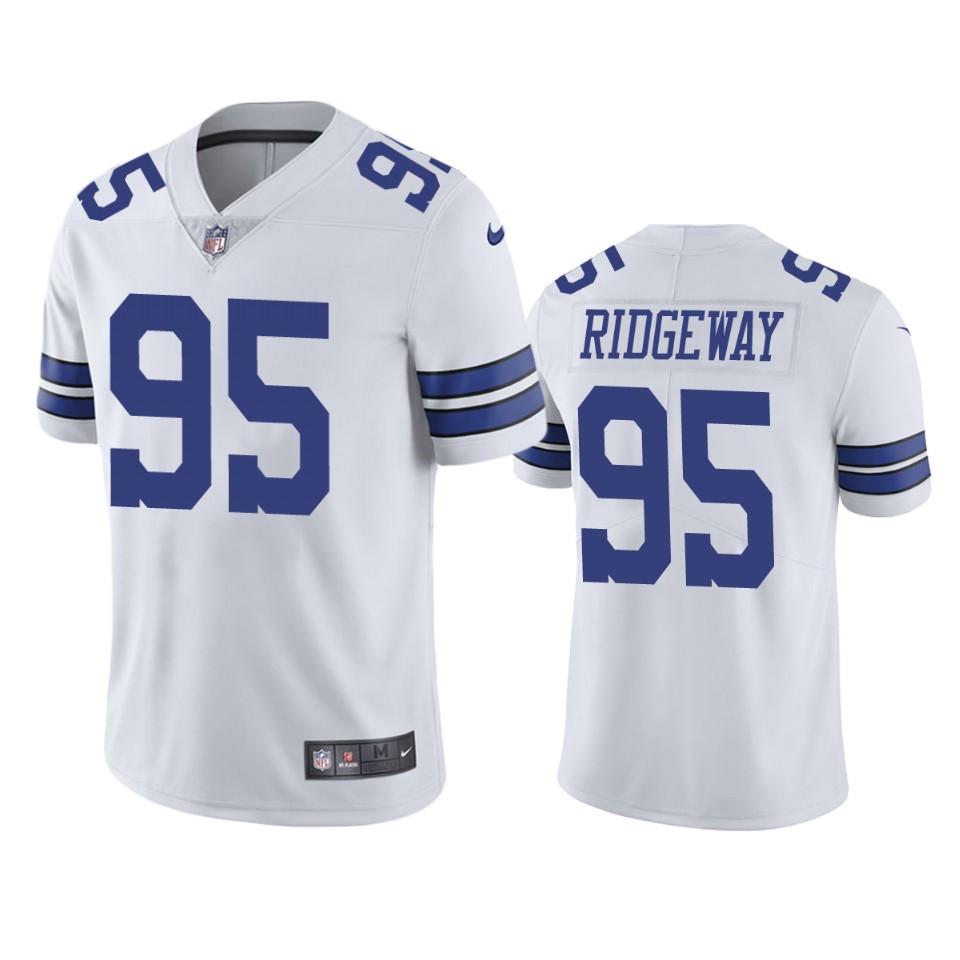 john ridgeway cowboys white vapor jersey