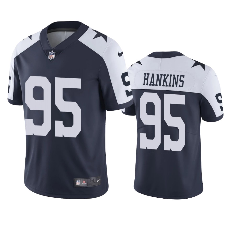 johnathan hankins cowboys alternate vapor limited navy jersey