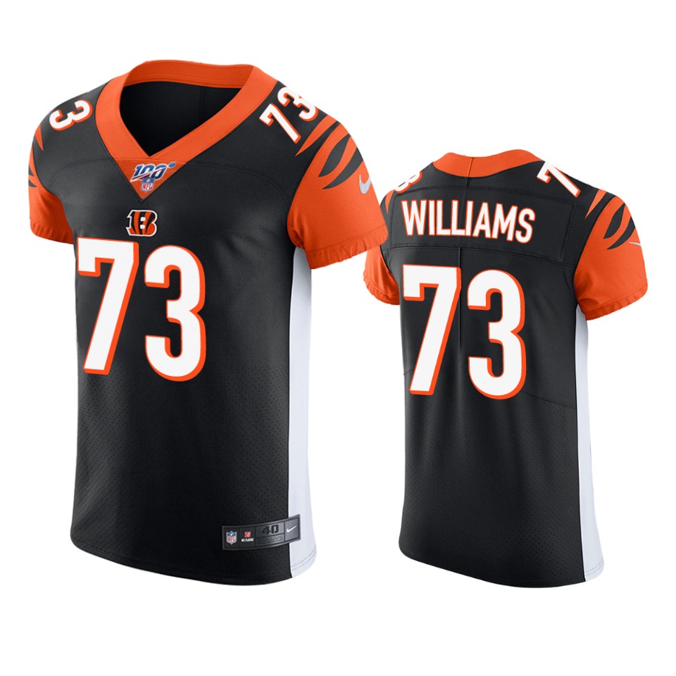jonah williams bengals black nfl 100 vapor elite jersey