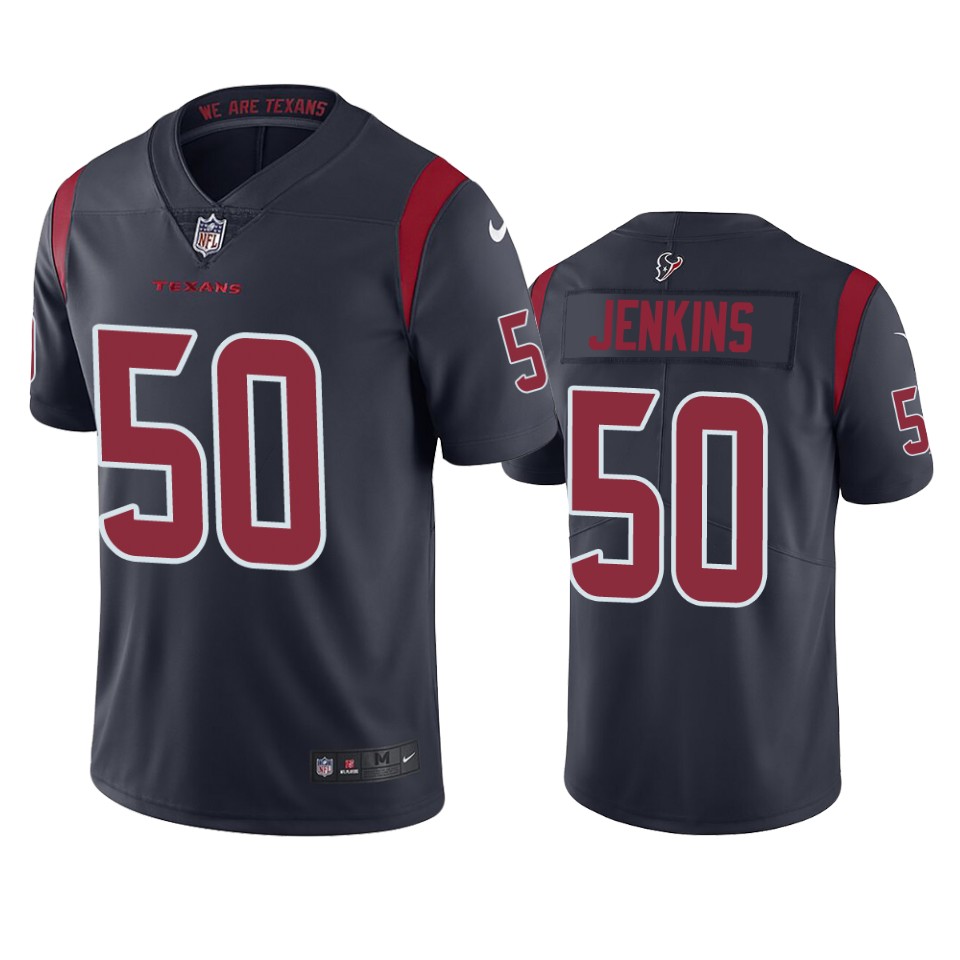 jordan jenkins texans color rush limited navy jersey