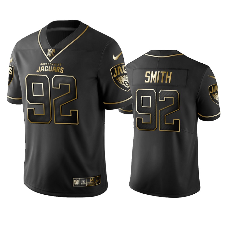 jordan smith jaguars black golden edition jersey