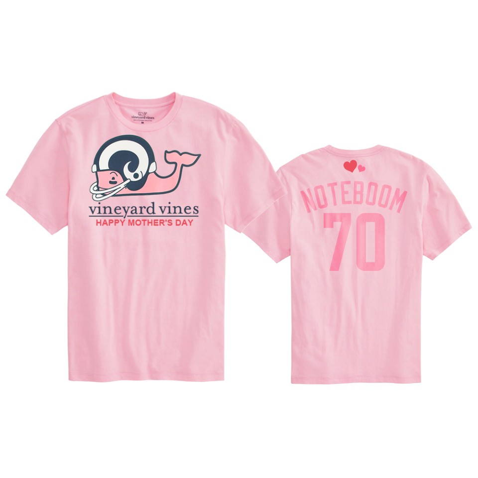 joseph noteboom rams pink mother's day t shirt
