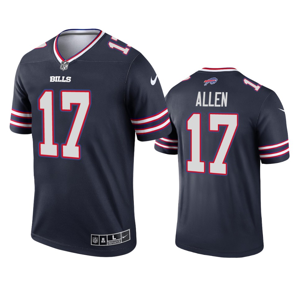 josh allen bills 2021 inverted legend navy jersey
