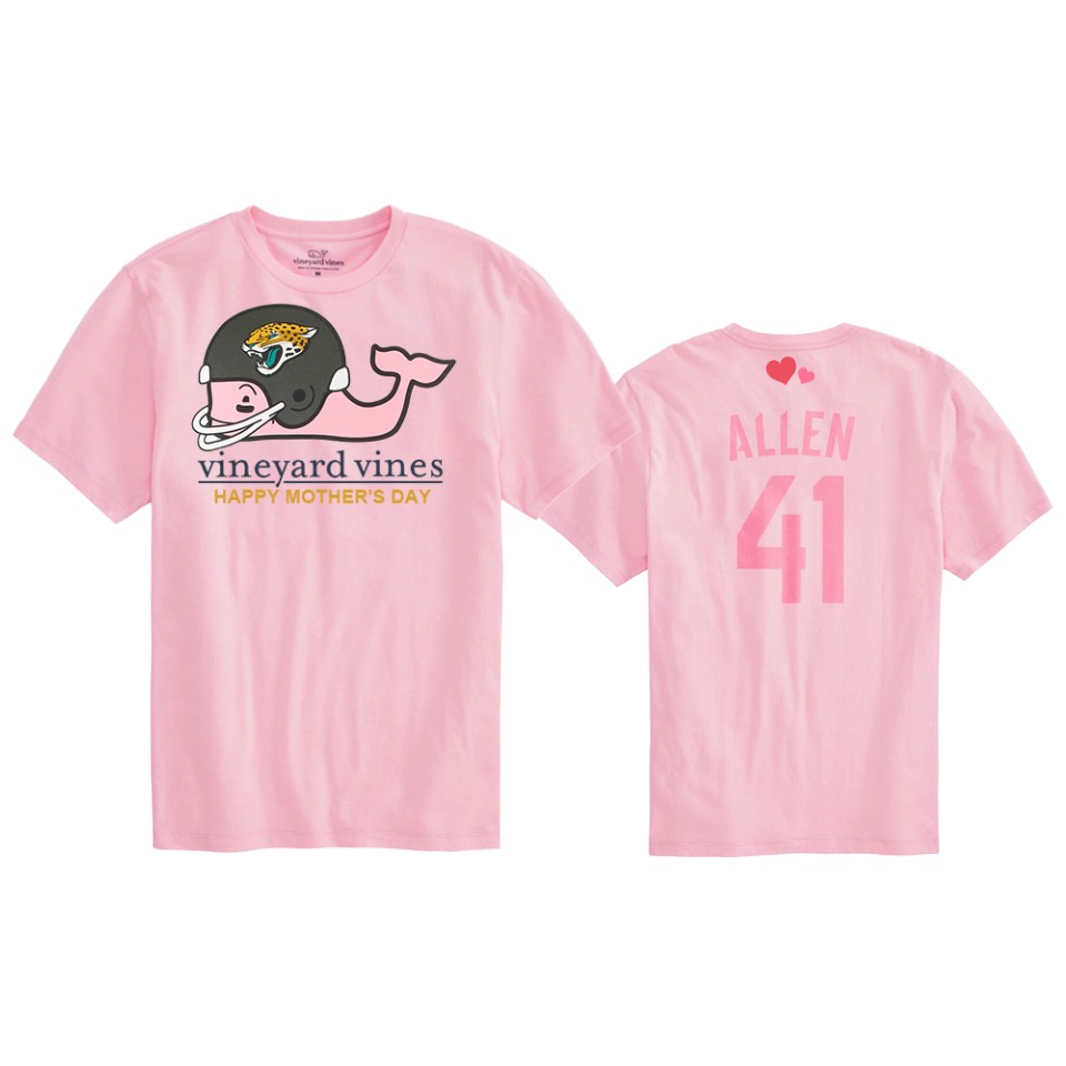 josh allen jaguars pink mother's day t shirt