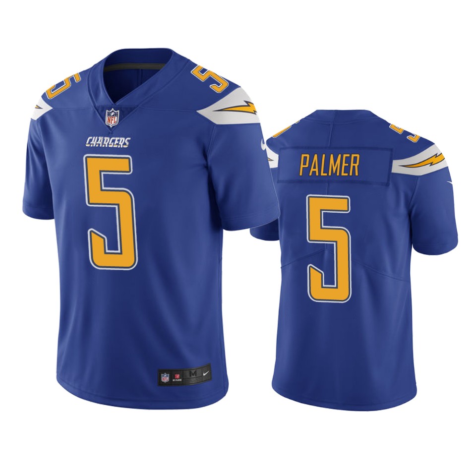 josh palmer chargers color rush limited royal jersey