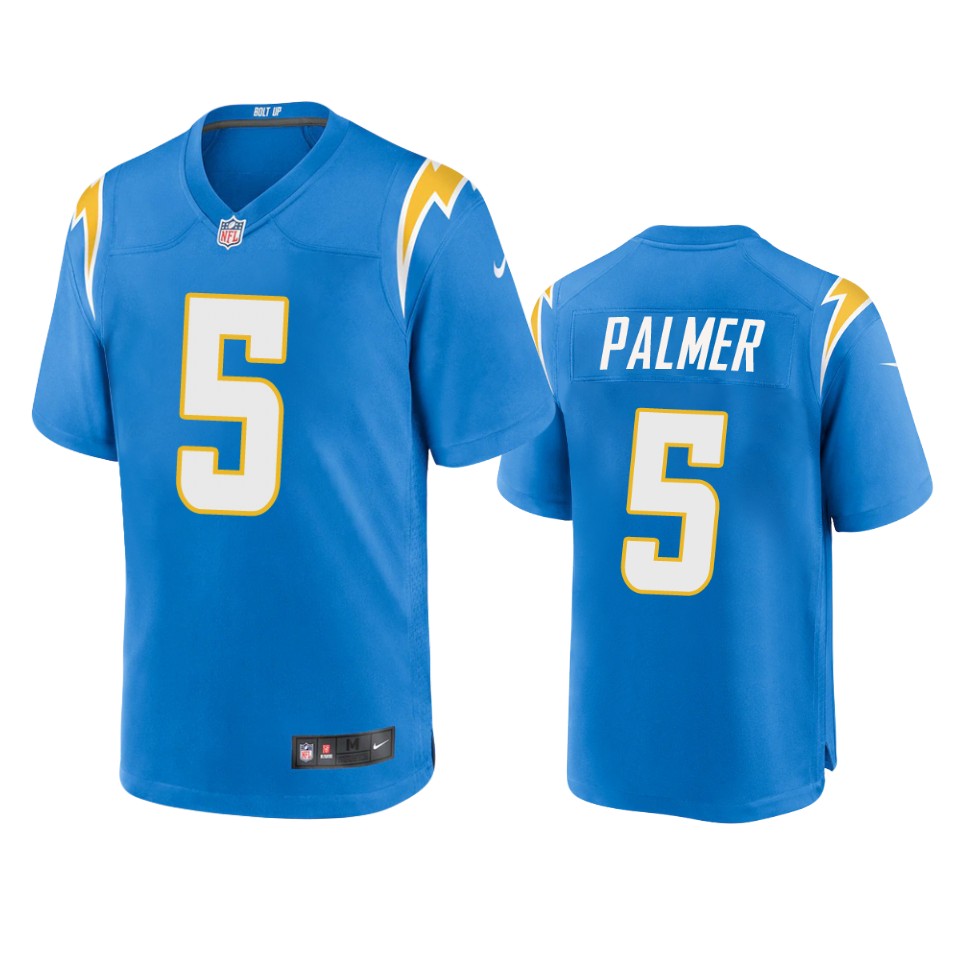 josh palmer chargers powder blue game jersey