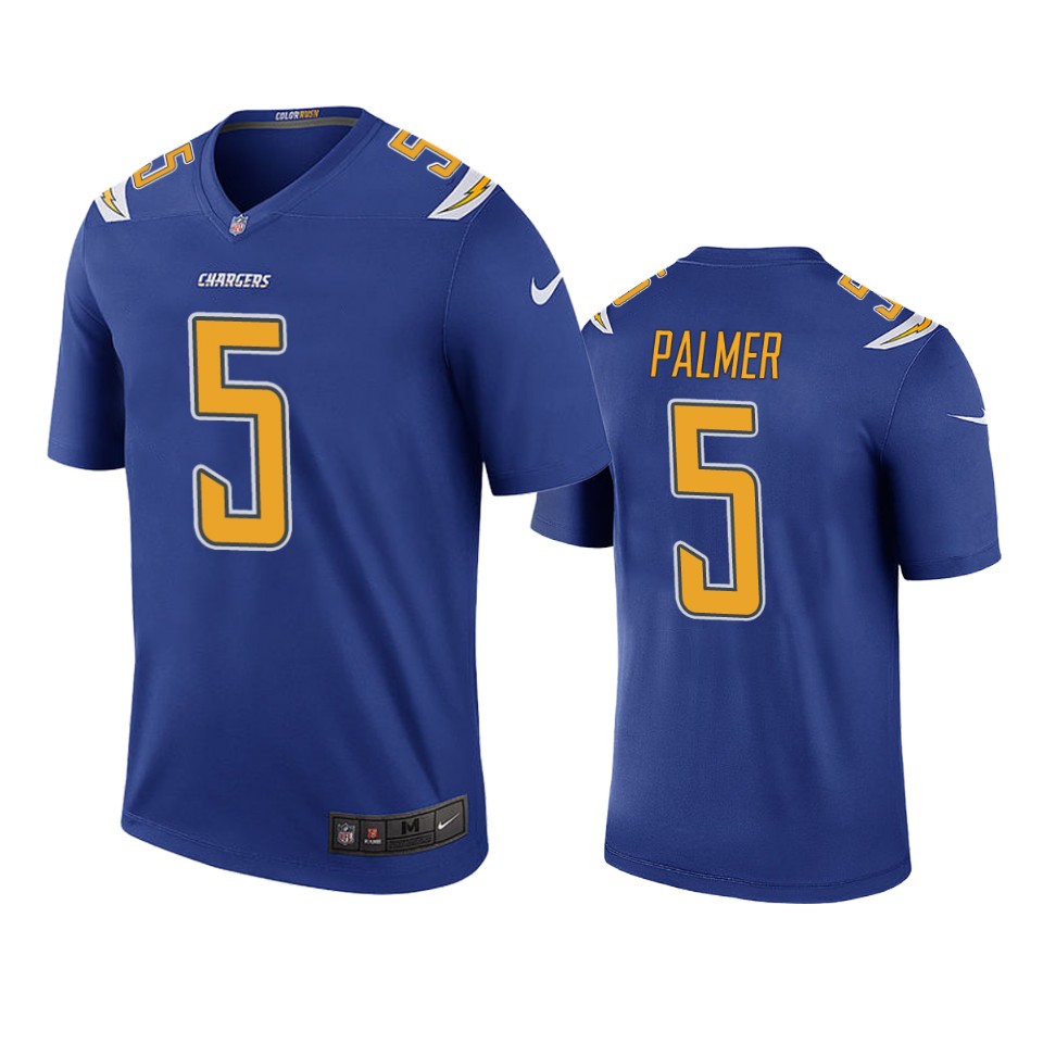 josh palmer color rush legend chargers royal jersey