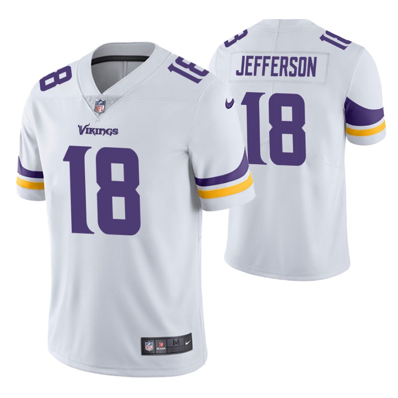 justin-jefferson-vapor-limited-men's-white-jersey