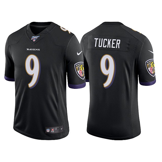 justin-tucker-100th-season-baltimore-ravens-black-limited-jersey-middle