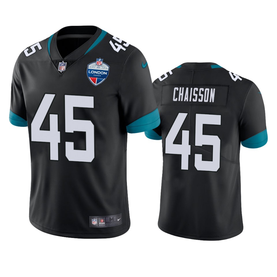 k'lavon chaisson jaguars black vapor jersey