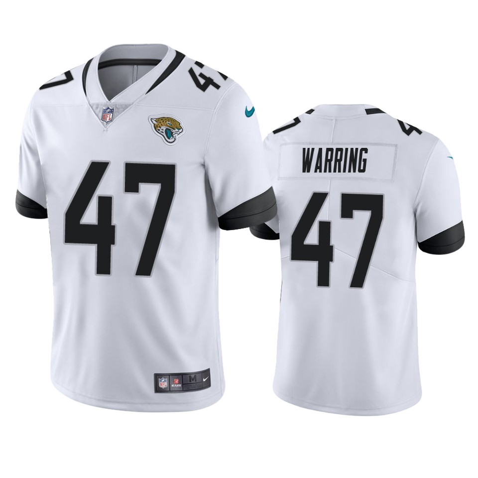 kahale warring jaguars white vapor jersey