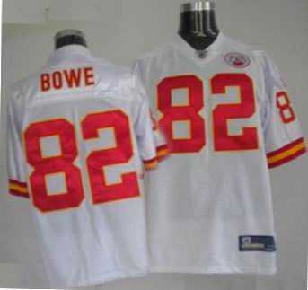 kansas city chiefs #82 bowe white