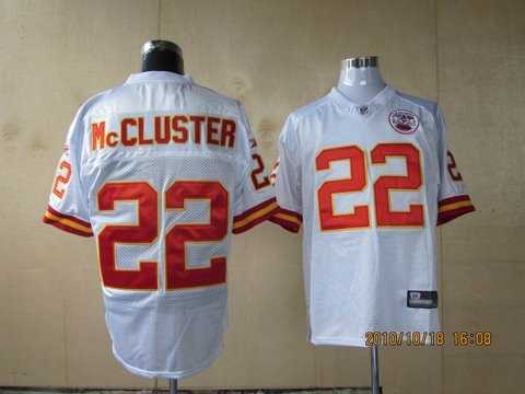 kansas city chiefs 22 mccluster white jersey