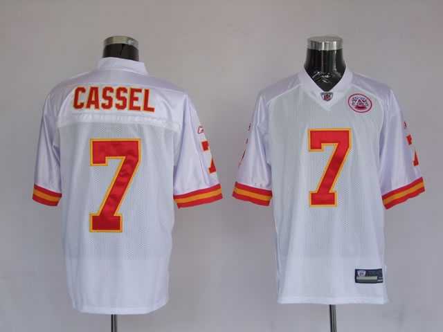 kansas city chiefs 7 cassel white